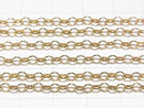 14KGF Long Rolo Chain 3.3x2.8mm 10cm
