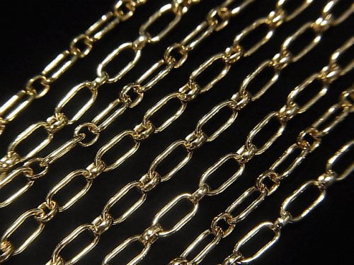 14KGF long and short chain, 2.7mm width, 10cm