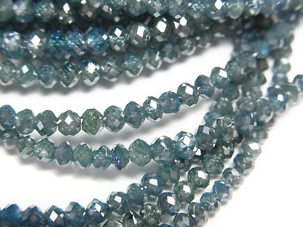 Diamond, Roundel Gemstone Beads