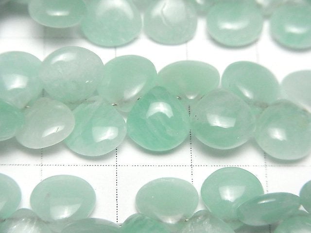 [Video] Amazonite AA++ Chestnut (Smooth) half or 1strand beads (aprx.7inch / 18cm)