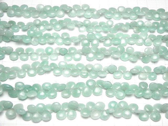 [Video] Amazonite AA++ Chestnut (Smooth) half or 1strand beads (aprx.7inch / 18cm)