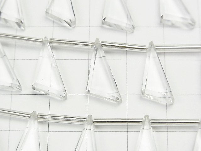 [Video] High Quality Crystal AAA Flat Triangle 18x10mm 1strand (9pcs)