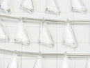 [Video] High Quality Crystal AAA Flat Triangle 18x10mm 1strand (9pcs)