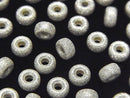 Silver925 Rondelle [3mm][4mm][5mm][6mm] Stardust 10pcs