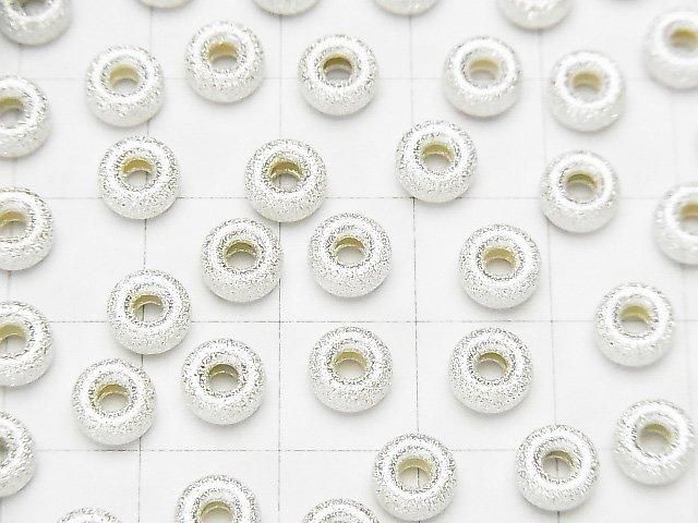 Silver925 Rondelle [3mm][4mm][5mm][6mm] Stardust 10pcs