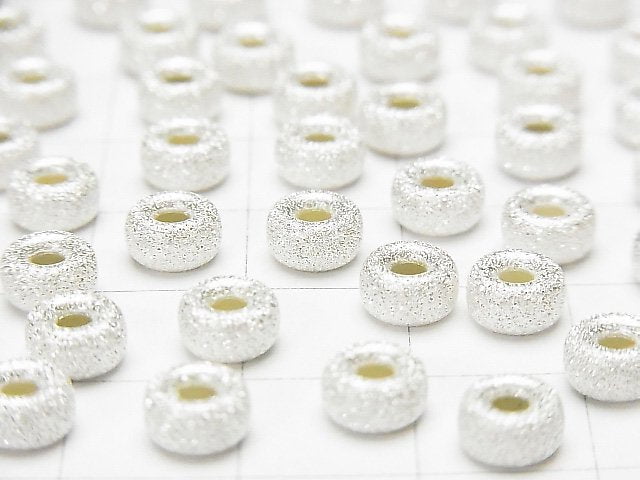 Silver925 Roundel [3mm][4mm][5mm][6mm] Stardust 10pcs