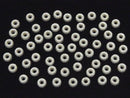 Silver925 Rondelle [3mm][4mm][5mm][6mm] Stardust 10pcs