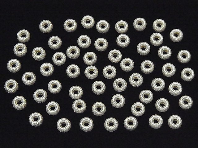 Silver925 Roundel [3mm][4mm][5mm][6mm] Stardust 10pcs