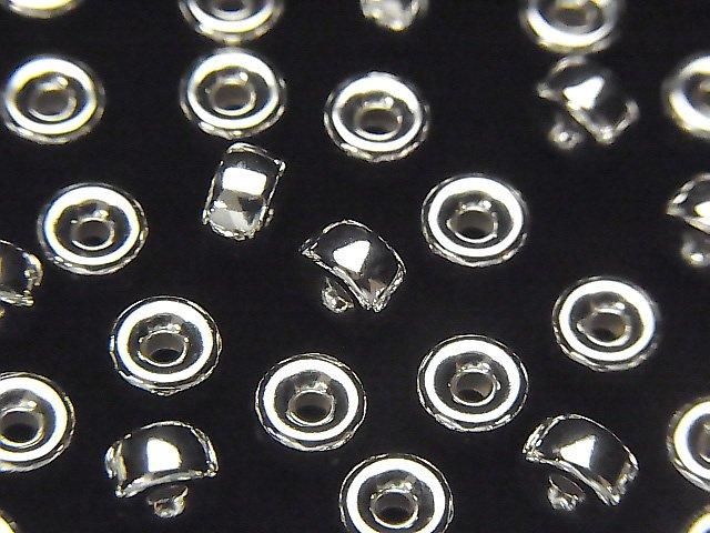 Silver925  Rondelle [4mm][5mm][6mm][7mm][8mm] 2pcs
