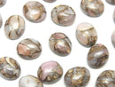 [Video] Copper Pink Opal AAA Oval Cabochon 10x8mm 3pcs