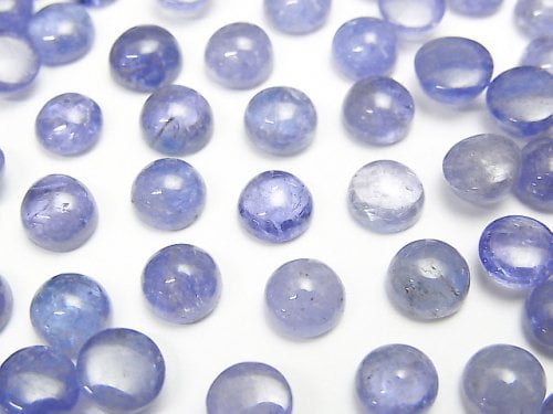 Cabochon, Tanzanite Gemstone Beads