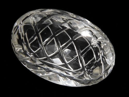 Carving, Crystal Quartz, One of a kind, Undrilled (No Hole) One of a kind