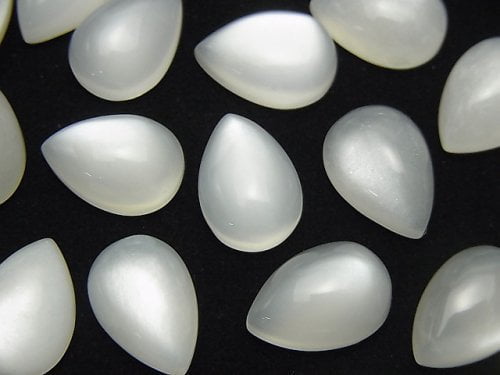 Cabochon, Moonstone Gemstone Beads