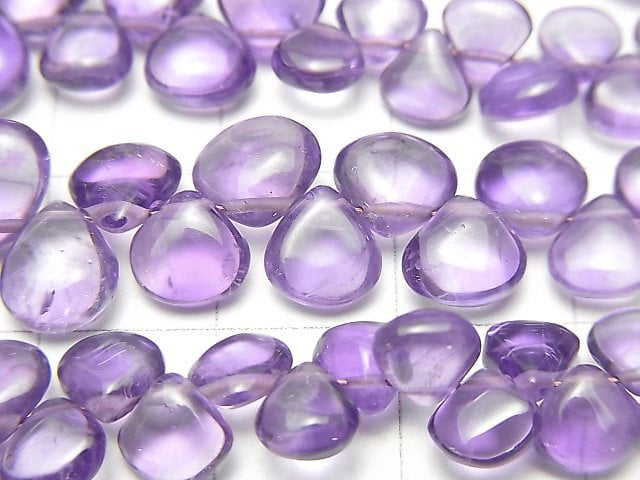 [Video] High Quality Amethyst AAA- Chestnut (Smooth) 1strand beads (aprx.7inch / 18cm)