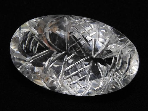 Carving, Crystal Quartz, One of a kind, Undrilled (No Hole) One of a kind