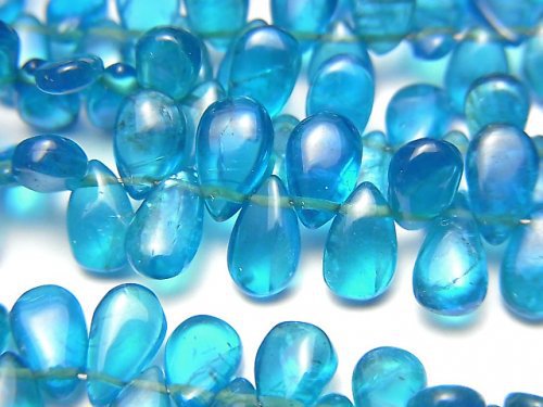 Apatite, Pear Shape Gemstone Beads