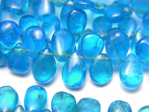 Apatite, Pear Shape Gemstone Beads