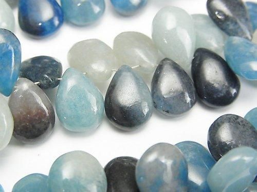 [Video] Brazilian Trolleite AA++ Pear shape (Smooth) half or 1strand beads (aprx.7inch/18cm)