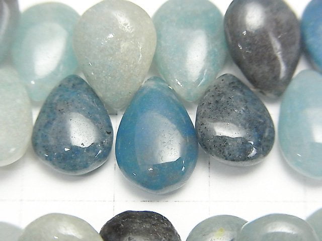 [Video] Brazilian Trolleite AA++ Pear shape (Smooth) half or 1strand beads (aprx.7inch/18cm)