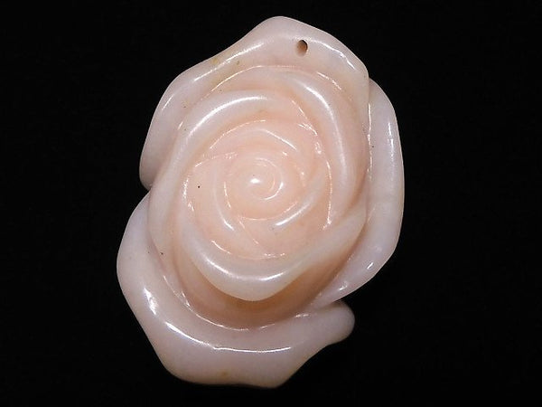 Carving, One of a kind, Opal, Rose One of a kind