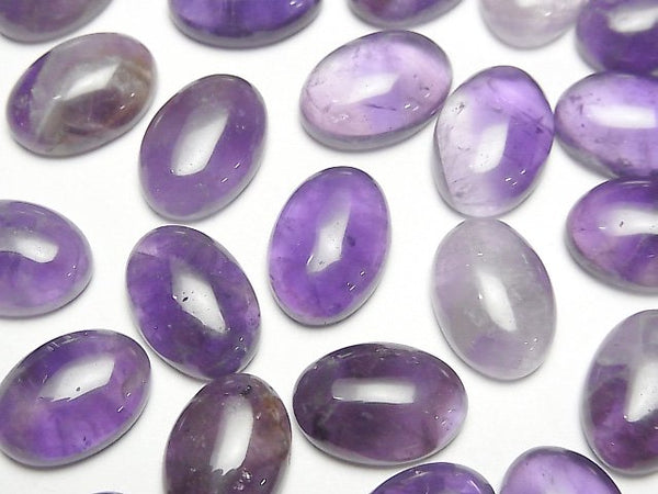 Cabochon, Lavender Amethyst Gemstone Beads