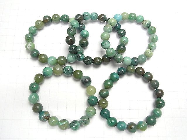 [Video] Peru Gem Silica AA++ Round 12mm Bracelet