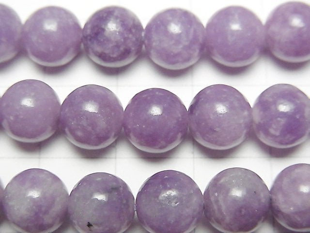 [Video] Lepidolite AA++ Round 8mm 1strand beads (aprx.15inch/37cm)