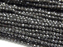 [Video]High Quality! 2pcs $7.79! Magnetic! Hematite Faceted Round 2mm 1strand beads (aprx.15inch/36cm)