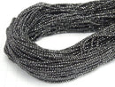 [Video]High Quality! 2pcs $7.79! Magnetic! Hematite Faceted Round 2mm 1strand beads (aprx.15inch/36cm)