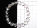 [Video] [One of a kind] Fluorite in Quartz Round 9mm Bracelet NO.112