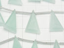 [Video] Amazonite Flat Triangle 18x10mm 1strand (9pcs)