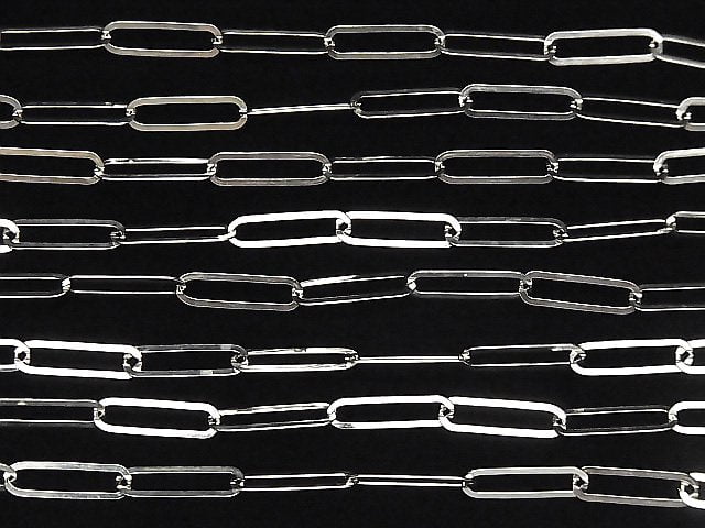 Silver925 Flat Oval Chain 10cm