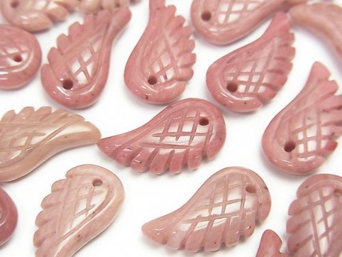 Angel Wing, Siliceous Schist Gemstone Beads