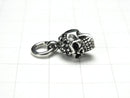 Silver925 Champagne Charm with CZ [Black] 1pc