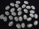 [Video]High Quality Crystal AAA Carved Oval Cabochon 14x10mm 3pcs