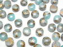 [Video] Copper Amazonite AAA Round Cabochon 6x6mm 5pcs