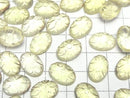 [Video]High Quality Lemon Quartz AAA Carved Oval Cabochon 14x10mm 2pcs