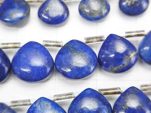 [Video] Lapis lazuli AA++ Chestnut (Smooth) 1strand beads (aprx.7inch / 17cm)