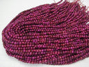 [Video] Pink color Tiger's Eye AA+ Round 4mm 1strand beads (aprx.15inch / 37cm)