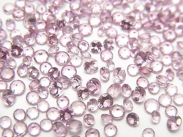 Garnet, Round, Undrilled (No Hole) Gemstone Beads
