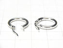 New size available! Silver925 G earring hoop [10mm] [12mm] [15mm] [20mm] [25mm] [30mm] Gauge 2mm 1pair