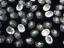 [Video] Crystal AAA Oval Faceted Cabochon 8x6mm 4pcs