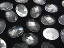 [Video] Crystal AAA Oval Faceted Cabochon 18x13mm 1pc