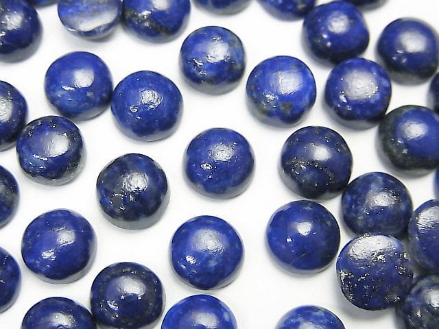 Cabochon, Lapis lazuli Gemstone Beads