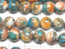 [Video] Oyster Copper Turquoise AAA Round 8mm Half or 1 Strand (20pcs)