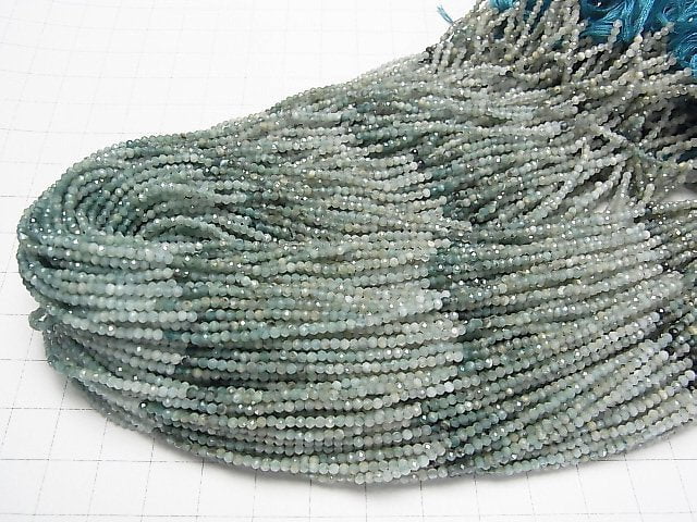 [Video] High Quality! Grandidierite AA Faceted Round 2mm 1strand beads (aprx.12inch / 30cm)