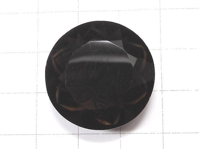 [Video] [One of a kind] High Quality Smoky Quartz AAA Carved Faceted 1pc NO.47