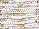 [Video]High Quality Brown Topaz AAA Drop Faceted Briolette half or 1strand beads (aprx.7inch/18cm)