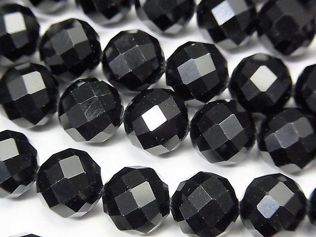 [Video]High Quality! Tibetan Morion Crystal Quartz AAA 64Faceted Round 10mm 1/4 or 1strand beads (aprx.15inch/36cm)
