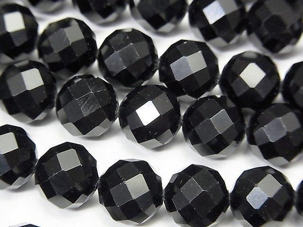 [Video]High Quality! Tibetan Morion Crystal Quartz AAA 64Faceted Round 10mm 1/4 or 1strand beads (aprx.15inch/36cm)
